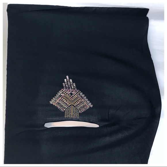 Express | Aztec Beaded Poncho - Picture 4 of 5